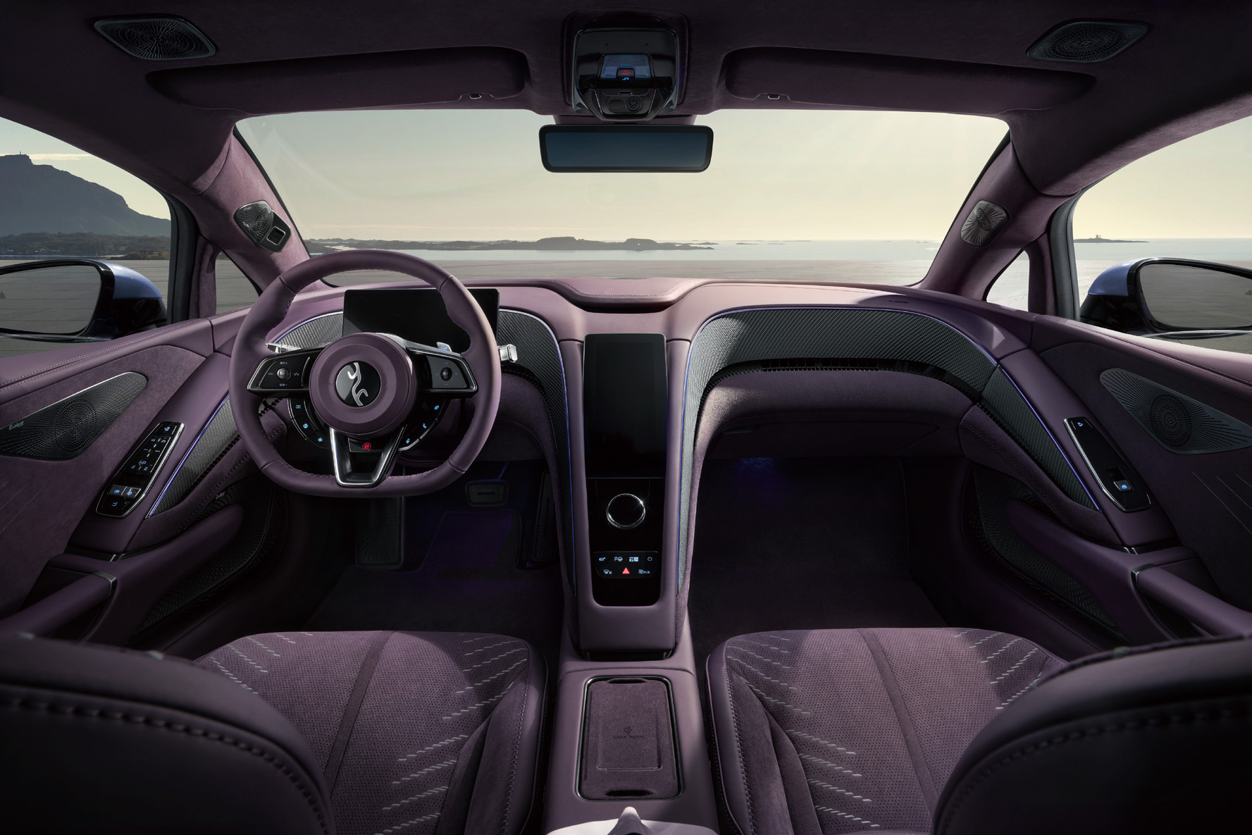 BYD Yangwang U9 Passenger Area - Luxury Sports Interior